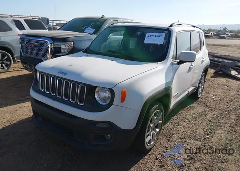 2016 Jeep Renegade Latitude z USA, uszkodzony, nr VIN ZACCJABT4GPD37234